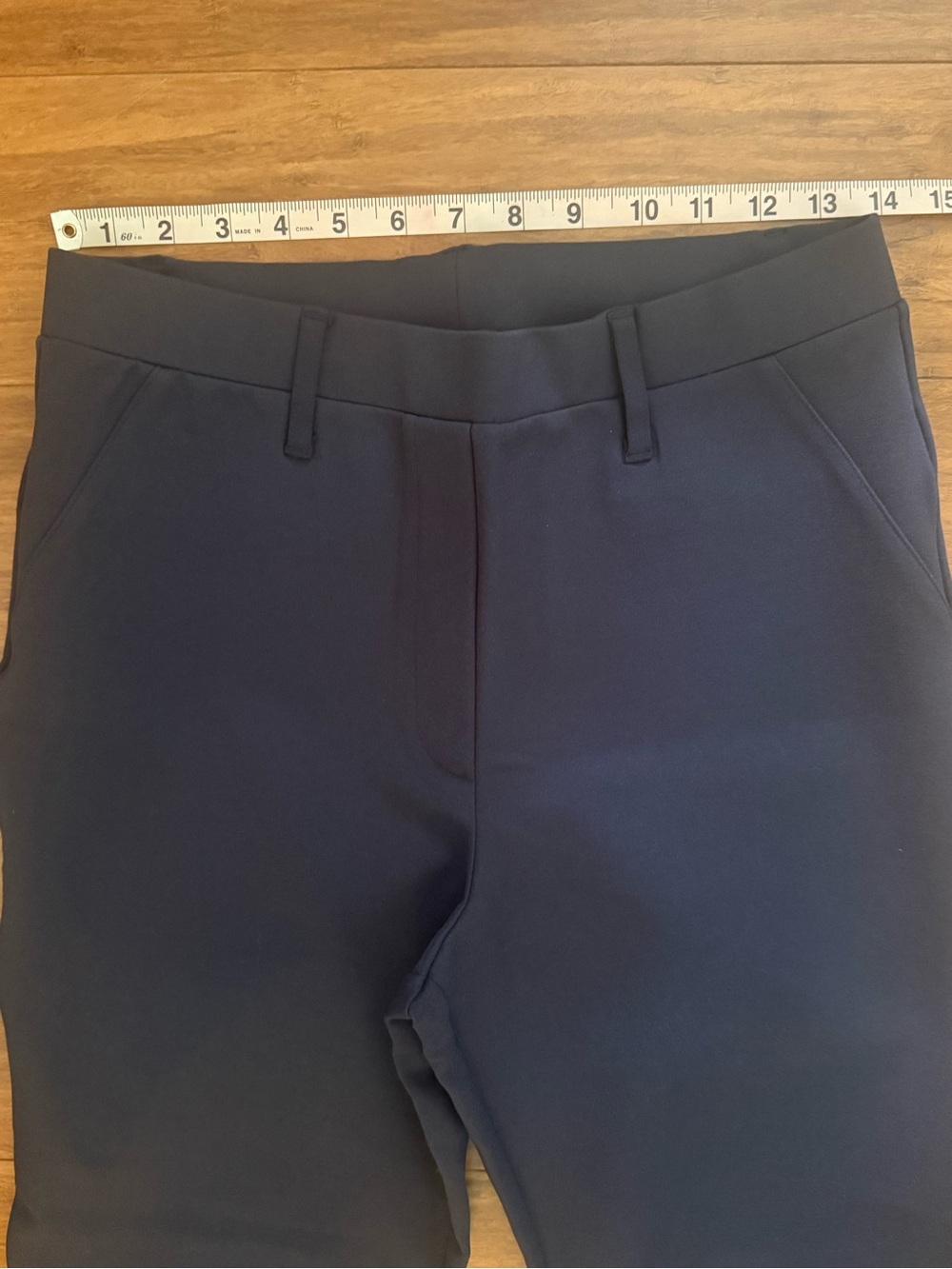 NWT Quince Ultra-Stretch Ponte Straight Leg Pants - Picture 9 of 11